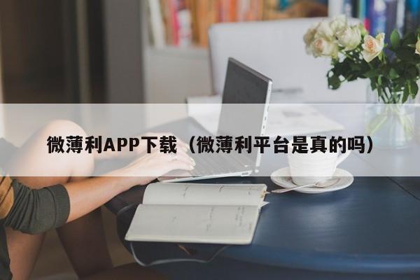 微薄利APP下载（微薄利平台是真的吗）