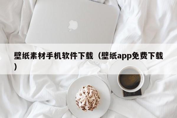 壁纸素材手机软件下载（壁纸app免费下载）