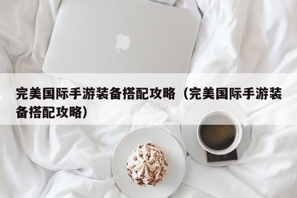 完美国际手游装备搭配攻略（完美国际手游装备搭配攻略）
